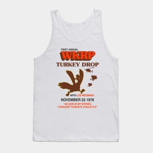 Vintage Wkrp Turkey Drop Tank Top